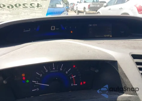 2012 Honda Civic Lx z USA, uszkodzony, nr VIN 19XFB2F55CE073931